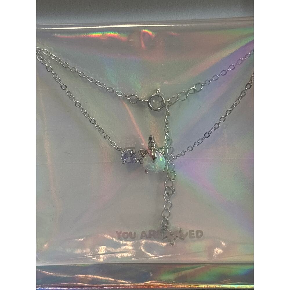 Unicorn June Birthstone Bracelet